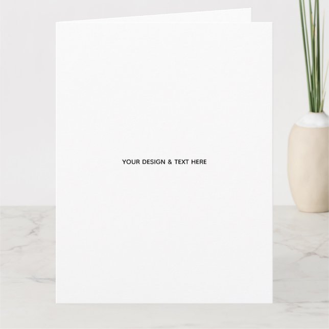 Tarjeta de agradecimiento empresarial minimalista  (Anverso)