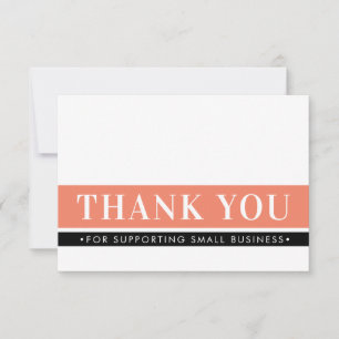 Tarjeta De Agradecimiento EMPRESAS ELEGANTES GRACIAS por solicitar insertar