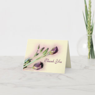Tarjeta De Agradecimiento En blanco-personalizar de Lisi ThYou cualquier