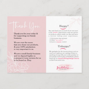 Tarjeta de agradecimiento en redes sociales.  Po