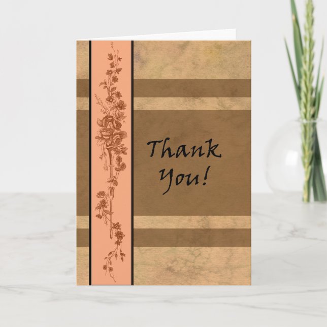 Tarjeta de agradecimiento encantadora de Molly Har (Anverso)