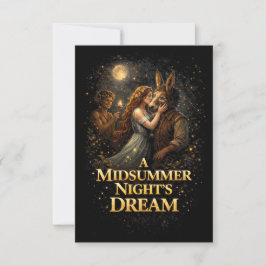 Tarjeta De Agradecimiento Encanto a la luz de la luna