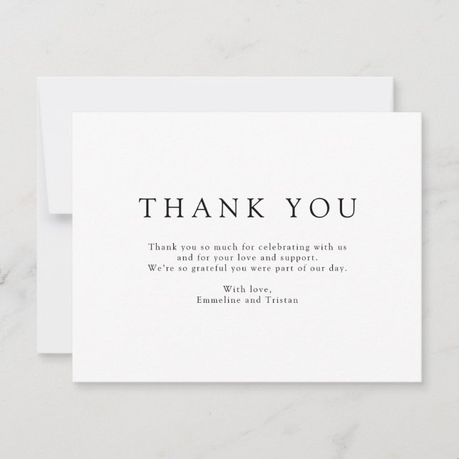 Tarjeta De Agradecimiento Enchanted Forest Hanging Lanterns Wedding (Anverso)