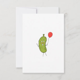 Tarjeta De Agradecimiento Ensalada verde cortada