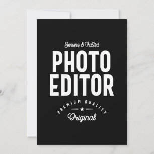 Tarjeta De Agradecimiento Entrega de títulos de trabajo del editor de fotos