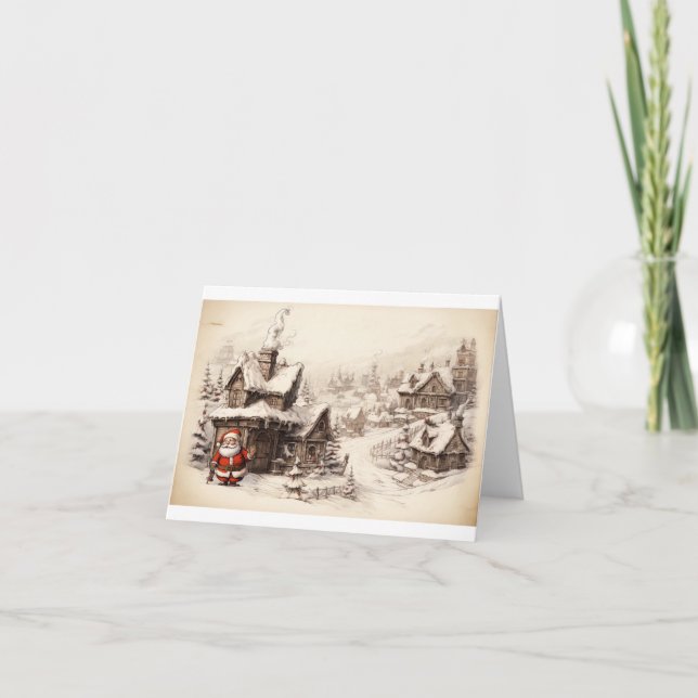 Tarjeta De Agradecimiento Entrega Especial De navidades De Santa Sede (Anverso)