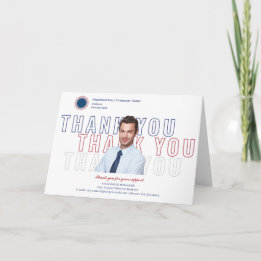 Tarjeta De Agradecimiento Equipo de Voluntarios Donantes de la Campaña Elect