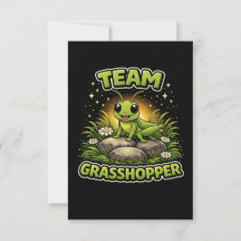 Tarjeta De Agradecimiento Equipo Saltamontes