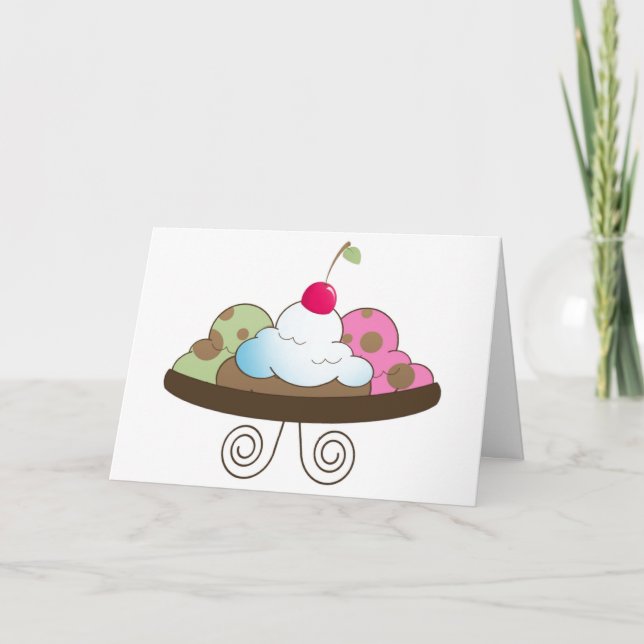 Tarjeta De Agradecimiento Eres dulce (Anverso)