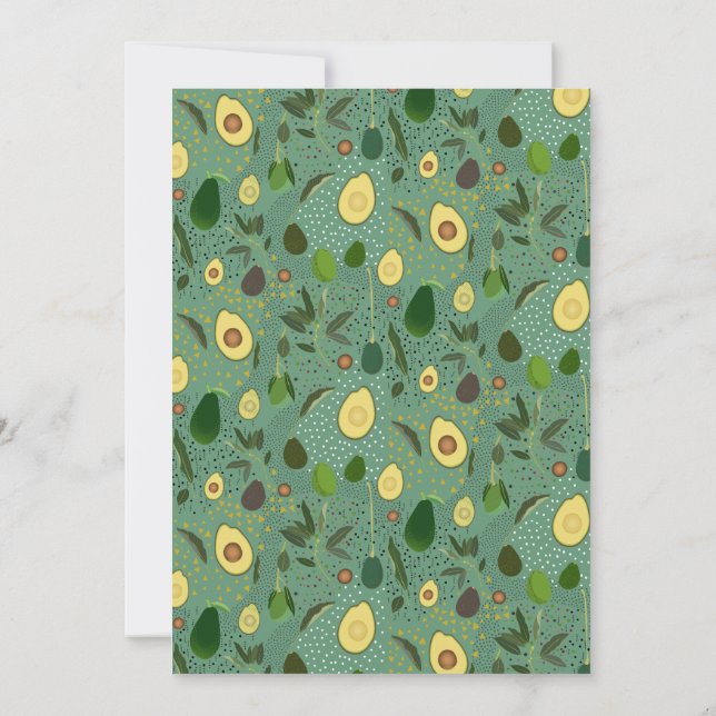 Tarjeta De Agradecimiento "Eres el 'avo' a mi tostada" (Reverso)