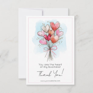 Tarjeta de agradecimiento 'Eres el corazón de mi n