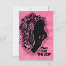 Tarjeta De Agradecimiento Eres el mejor