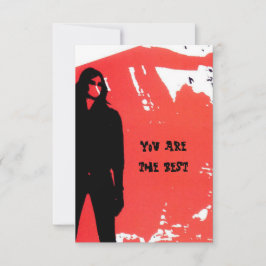 Tarjeta De Agradecimiento Eres el mejor