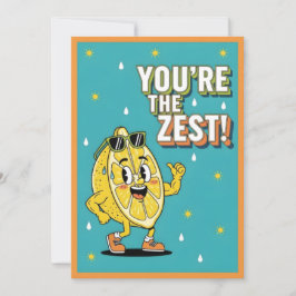 Tarjeta De Agradecimiento Eres el regalo divertido de limón con mucho jugo c