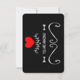 Tarjeta De Agradecimiento ¡Eres Increíble! 