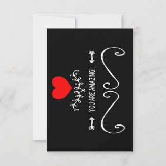 Tarjeta De Agradecimiento ¡Eres Increíble! 