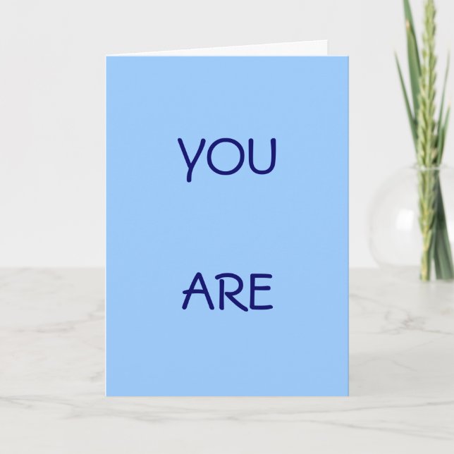 Tarjeta De Agradecimiento Eres mi HERO (Anverso)