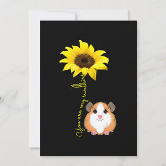 Tarjeta De Agradecimiento Eres Mi Madre De Cerdo Sunshine Sunflower