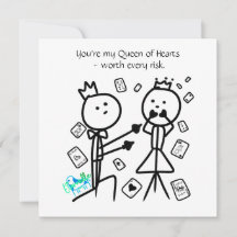 Eres mi Reina de Corazones Carta