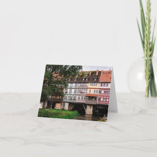 Tarjeta De Agradecimiento Erfurt Notecard (Anverso)