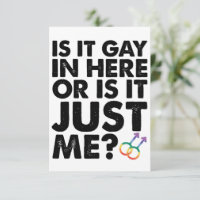 ¿Es gay aquí o soy solo yo LGBT Pride