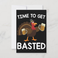 Es hora de adobar divertido pavo de cerveza de Acc