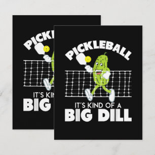Tarjeta De Agradecimiento Es medio un gran enredo - Remo de pickleball diver