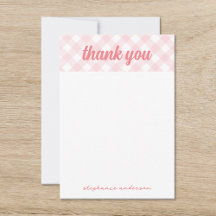 Es un Chica Gingham Baby Shower