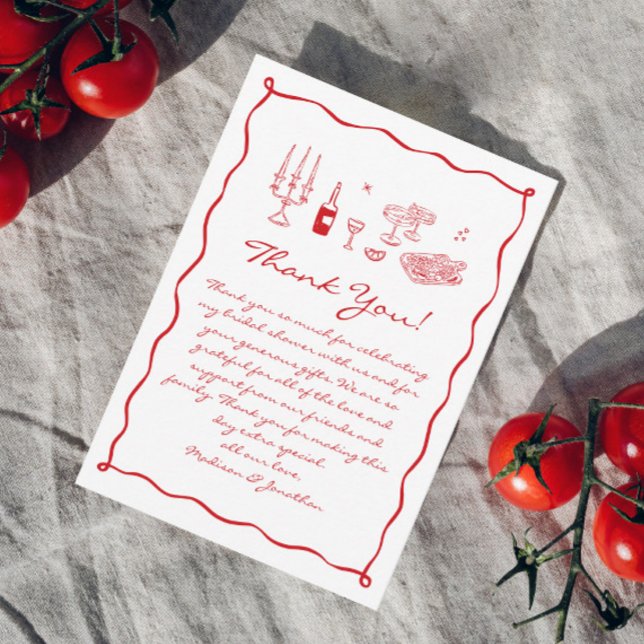 Tarjeta De Agradecimiento Esa es una ducha de novia más (Subido por el creador)