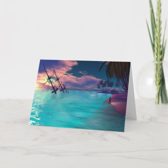 Tarjeta De Agradecimiento Escapar (Anverso)