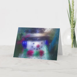 Tarjeta De Agradecimiento Escarchado gracias cardar