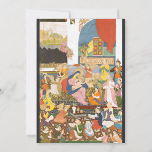 Tarjeta De Agradecimiento Escena Clásica de la Natividad – Arte Sagrado Patr