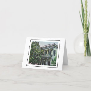Tarjeta De Agradecimiento Escenas de New Orleans Notecard