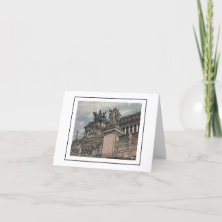 Tarjeta De Agradecimiento Escenas de Roma Notecard