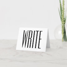 ESCRIBIR notecards