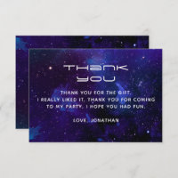 Espacio acuático y estrellas. Cumpleaños del plane