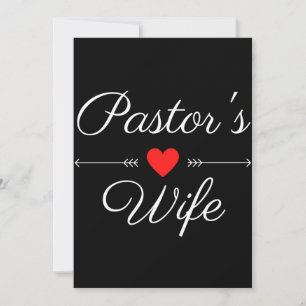 Tarjeta De Agradecimiento Esposa del Pastor