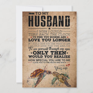 Tarjeta De Agradecimiento Esposo a mi esposo te amo más tiempo