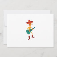 Esqueleto Guitarrista Festivo