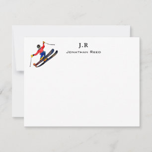 Tarjeta De Agradecimiento Esquí acuático personalizado