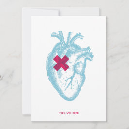 Tarjeta De Agradecimiento Estás Aquí San Valentín