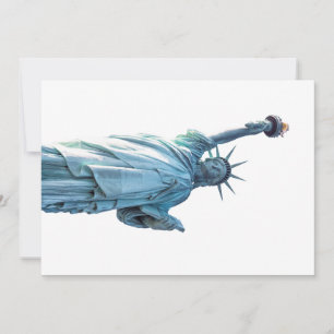 Tarjeta De Agradecimiento Estatua de la Libertad Ciudad de Nueva York
