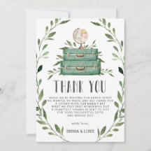 Estuche Rustic Greenery Adventure Baby Shower