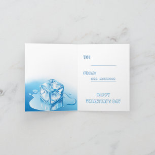 Tarjeta De Agradecimiento Estudiante Feliz Día de San Valentín