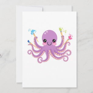 Tarjeta De Agradecimiento Estudio Creativo Pulpo
