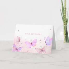 Tarjeta De Agradecimiento Etiqueta de alimentos doblados