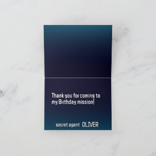 Tarjeta De Agradecimiento Etiqueta de regalo