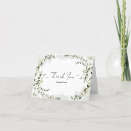 Tarjeta De Agradecimiento Eucalyptus Boda