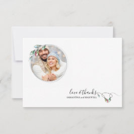 Tarjeta de agradecimiento exclusiva para Navidades