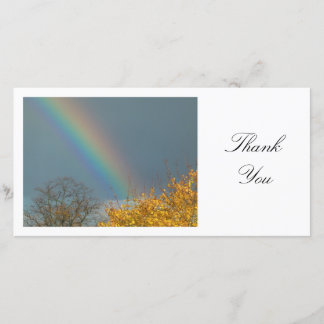 Tarjeta De Agradecimiento Extremo del arco iris - gracias